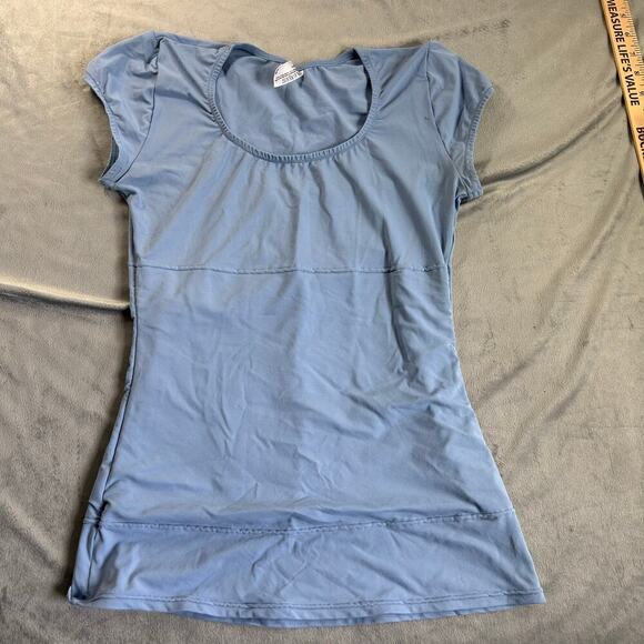 Flexees Tops - Flexees Women's T-shirt style Shapewear Blue size M